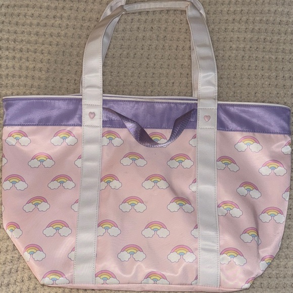 Stoney Clover Lane Pastel Rainbow Tote - Picture 1 of 5